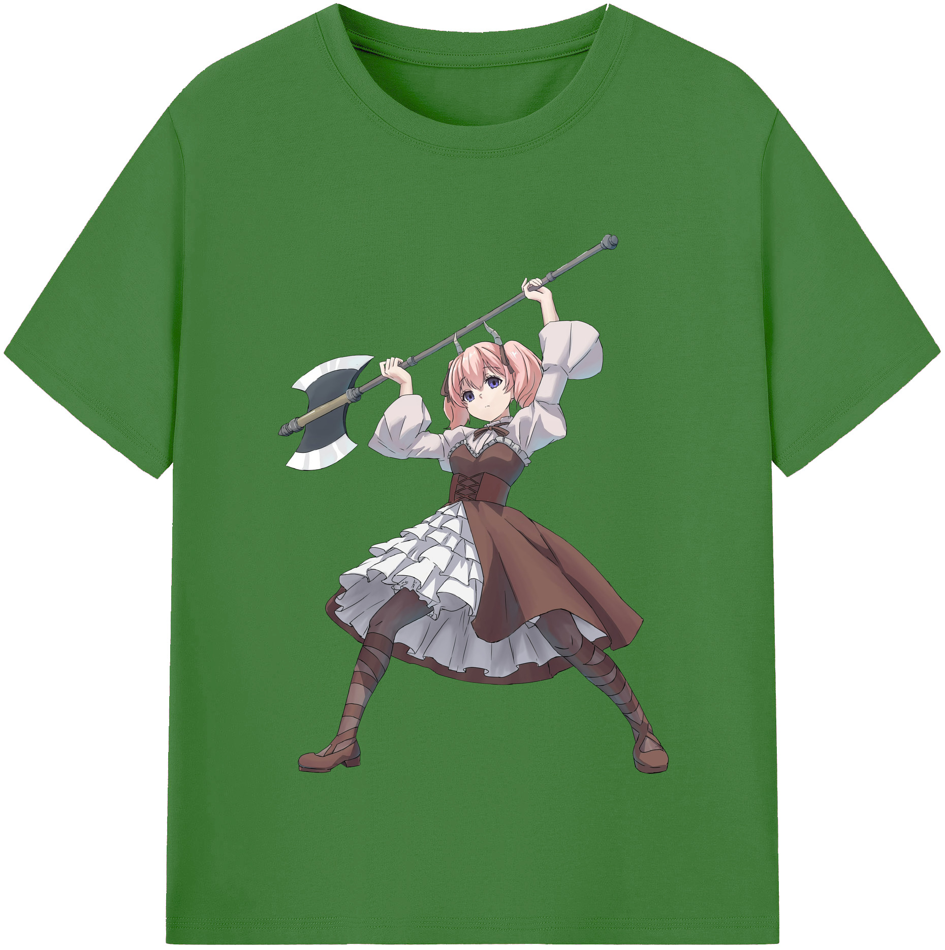 （画像用） 葬送のフリーレン Frieren レディースカジュアルプリントTシャツ（綿100％）